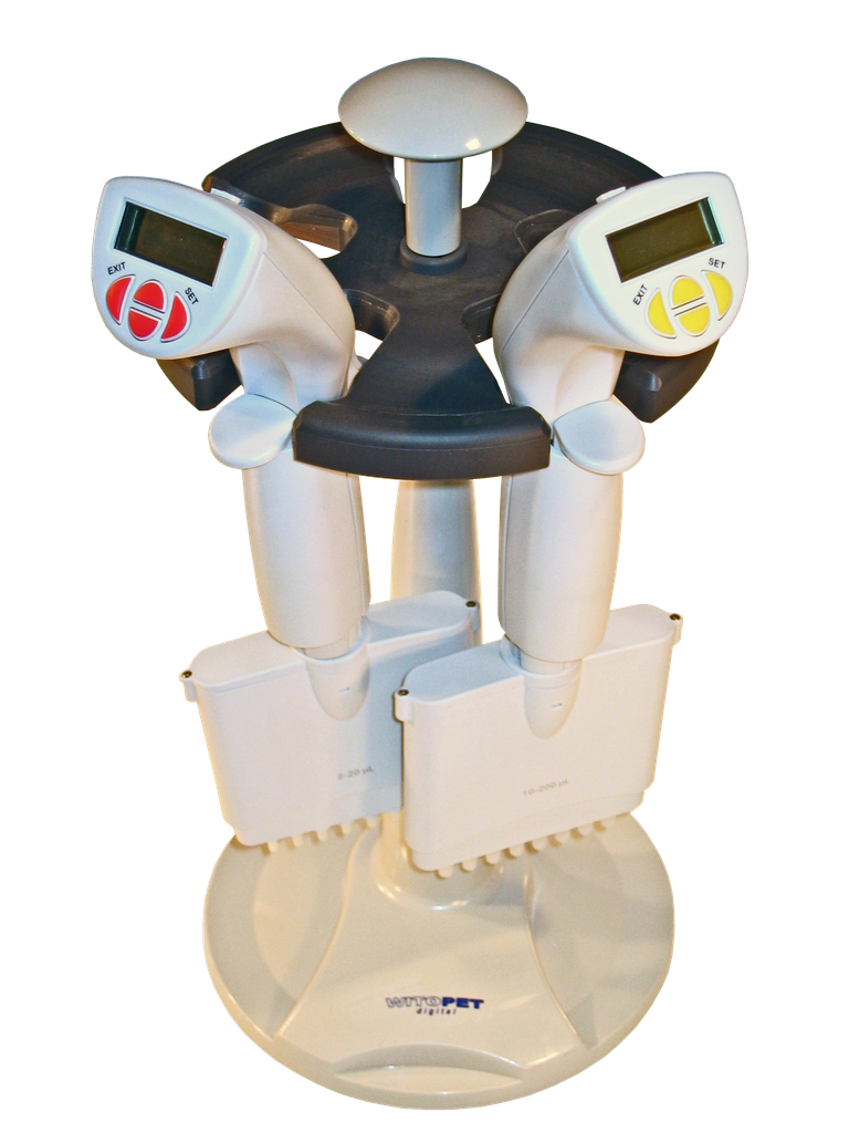 8-Kanalpipette WITOPET EP8 200 digital, 10 - 200 µl