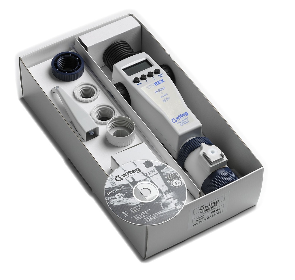 Digital-Bürette TITREX 0-50 ml