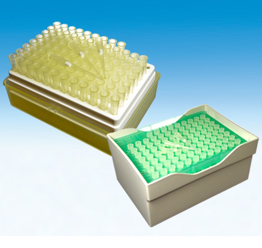 FILTERTIPS, 1 - 30 UL, NEUTRAL, FÜR GILSON P20, STERIL, PACK = 96 STUECK 