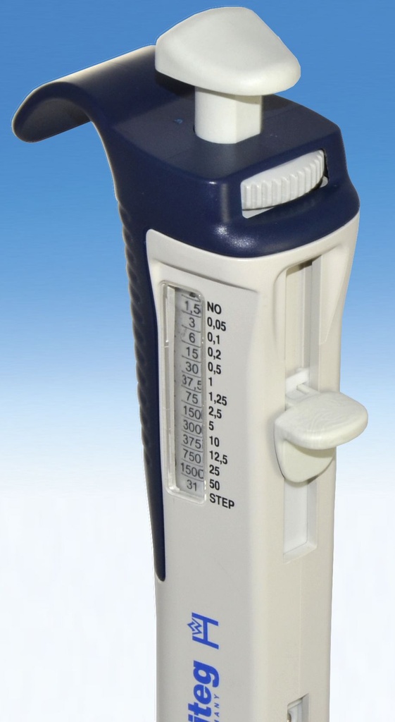 Stepper-Pipette Witopette plus Volumenbereich 1 -5 000 µl