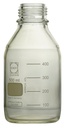 Laborflaschen, ISO-Gewinde,   GL 45, 2000 ml, Boro. 3.3 , graduiert,  mit Sicherheitsbeschichtung Witosint