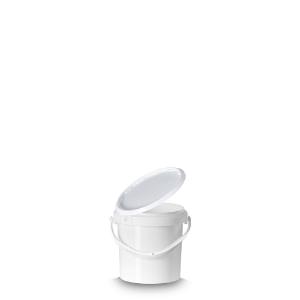 Eimer rund PP, 30L ohne Deckel, weiss