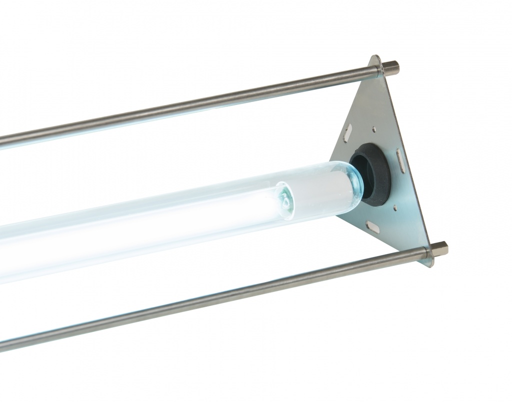 UV-STYLO-E-11 wasserdichtes UV-Gerät mit dreieckigem Edelstahlrahmen - Länge: 234mm - 11W - (IP68)