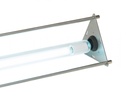 UV-STYLO-E-90H wasserdichtes UV-Gerät mit dreieckigem Edelstahlrahmen - Länge: 900mm - 85W-HO - (IP68) 