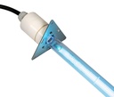 UV-STYLO-F-11 UV-C-Gerät mit Befestigungsflansch aus Edelstahl - Länge: 229mm - 11W - (IP68)