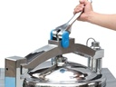 Autoklav / Dampfsterilisator WAC 47 Liter 121°C inklusive Drahthorb und Rekorder