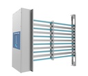 UV-C-Gerät für Kanäle und Lüftungsgeräte | Gestellmodul aus Edelstahl - 4 x 40W-HO - Quarzhülse - Tiefe: 45cm - IP55