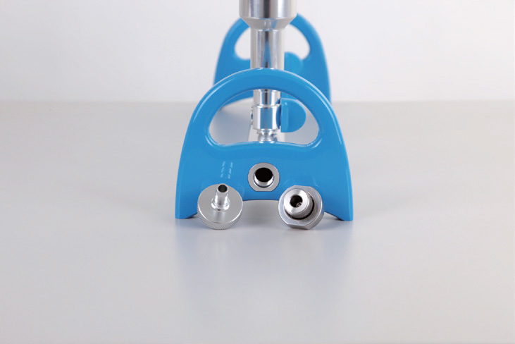 Absaugleiste / Filtrationseinheit MultiVac 610MS mit 6 Stellen Aluminium mit Stopfenanschluss