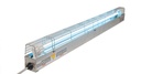 UV-C-Gerät zur Luft- und Oberflächenentkeimung, eingebaut in Edelstahl mit seriellem Anschluss | 40W-HO - 530 x 65 x 96mm - IP55 | UL LISTED