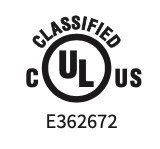 UV-C-Gerät zur Luft- und Oberflächenentkeimung, eingebaut in Edelstahl mit seriellem Anschluss | 40W-HO - 530 x 65 x 96mm - IP55 | UL LISTED