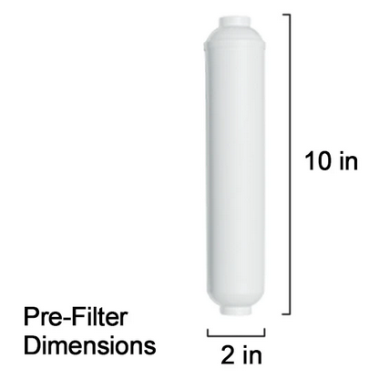 Acuva™ ArrowMAX 2.0 UV-LED Wasserreiniger mit Smart Faucet - Standard Vorfilter - DC 12V