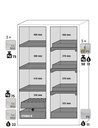 asecos Typ 90 Umluftfilterschrank, Hochschrank mit Flügeltüren
