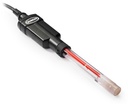 Intellical PHC729 nachfüllbare Red Rod pH-Glaselektrode für das Labor, Oberflächenmessungen, mit Packung für Kalibrier- und Wartungs-Reagenzien 