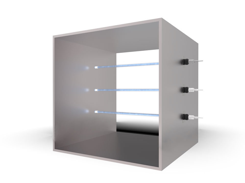 UV-STYLO-X Stablampe mit Tauchrohr für Wassertanks oder anderen Flüssigkeitsbehälter, 100W-HO - Länge UV-Licht = 1132mm - IP40