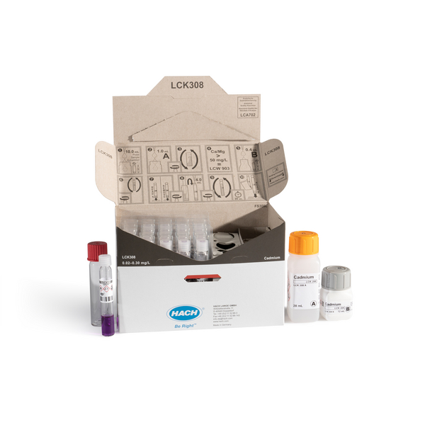 Hach LCK306 Cadmium Küvetten-Test 0.02-0.3 mg/L Cd