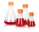 125mL PETG Erlenmeyer Flask‚ Orange Vent Cap‚ Individual Packing‚ Sterile
1piece/bag‚ 50pieces/carton