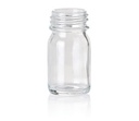 Weithalsflaschen mit Schraubverschluss, 100 ml, GL 40