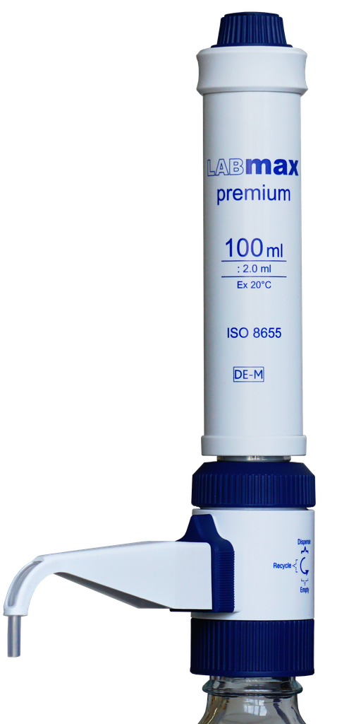 Flaschenaufsatz-Dispenser Labmax premium, 0.5-5.0ml