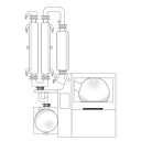 Heidolph Hei-VAP Industrial B - Glassatz A2 Großrotationsverdampfer 20 L
