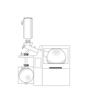 Heidolph Hei-VAP Industrial B - Glassatz K Großrotationsverdampfer 20 L