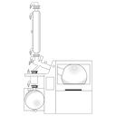 Heidolph Hei-VAP Industrial B - Glassatz R Großrotationsverdampfer 20 L