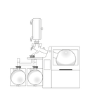 Heidolph Hei-VAP Industrial B - Glassatz RC Shorty Großrotationsverdampfer 20 L