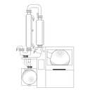 Heidolph Hei-VAP Industrial Glassatz A Großrotationsverdampfer 20 L