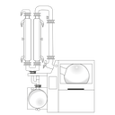 Heidolph Hei-VAP Industrial Glassatz A1 Großrotationsverdampfer 20 L