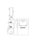 Heidolph Hei-VAP Industrial Glassatz R Shorty Großrotationsverdampfer 20 L
