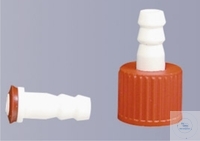 Schlaucholive, gerade, Ø -8 mm, aus Polypropylen