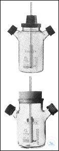 ADJUSTABLE HANGING BAR SPINNER FLASKS   250 ML, CENTERNECK SCREW CAP 80 MM,   SIDEARM SCREW CAP 25 MM  