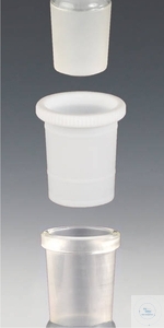 Schliffmanschette, NS 45/40,  PTFE, mit Rillen, Wandstärke: 0,05 mm
