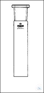 Hülse, FCH-V (für Hochvakuum), PRECISO  NS 14/23, Ø:17mm, L: 120 mm, WDG:1,5 mm