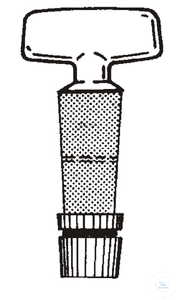 (0 203 004) NS-Ersatzküken, massiv, NS 19,  Bohrung: 4 mm, DIN 12541