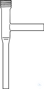 Ersatz-Glasteil, zu "Witaflo" rot,  Eck-Ventile, Bohrung: 14 mm