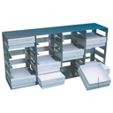 Rack for cryo boxes, for WUF-(D) 500/700, 20 places
