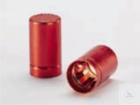Labocap-Verschluss,aus Aluminium,  für Kulturgläser, Hals-Ø: 12-13 mm, PK 105.      