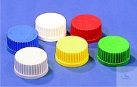 Schraubkappe, PP, GL 45,autoklavierbar (140°C),  geschlossen, natur,   VE = 10 Stück