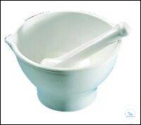 (7 055 001) Mörser, weiß, ohne Pistill  300 ml, ØA 125 mm, Höhe 75 mm