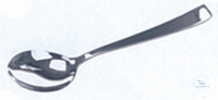 (7 412 282) Laborlöffel, Länge 195 mm, Löffel 60 x 45 mm,  Typ 5, Edelstahl