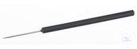 (8 373 001) NADELN MIT HELLEM HOLZGRIFF,  GERADE, STAHL,  