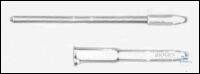 Gewebe-Homogenisatoren, 5 ml, Code 22,  Totallänge 230 mm, Borosilikatglas, mit  zylindrischer und konischer Schliffzone  mit auswechselbarem Glasstöpsel