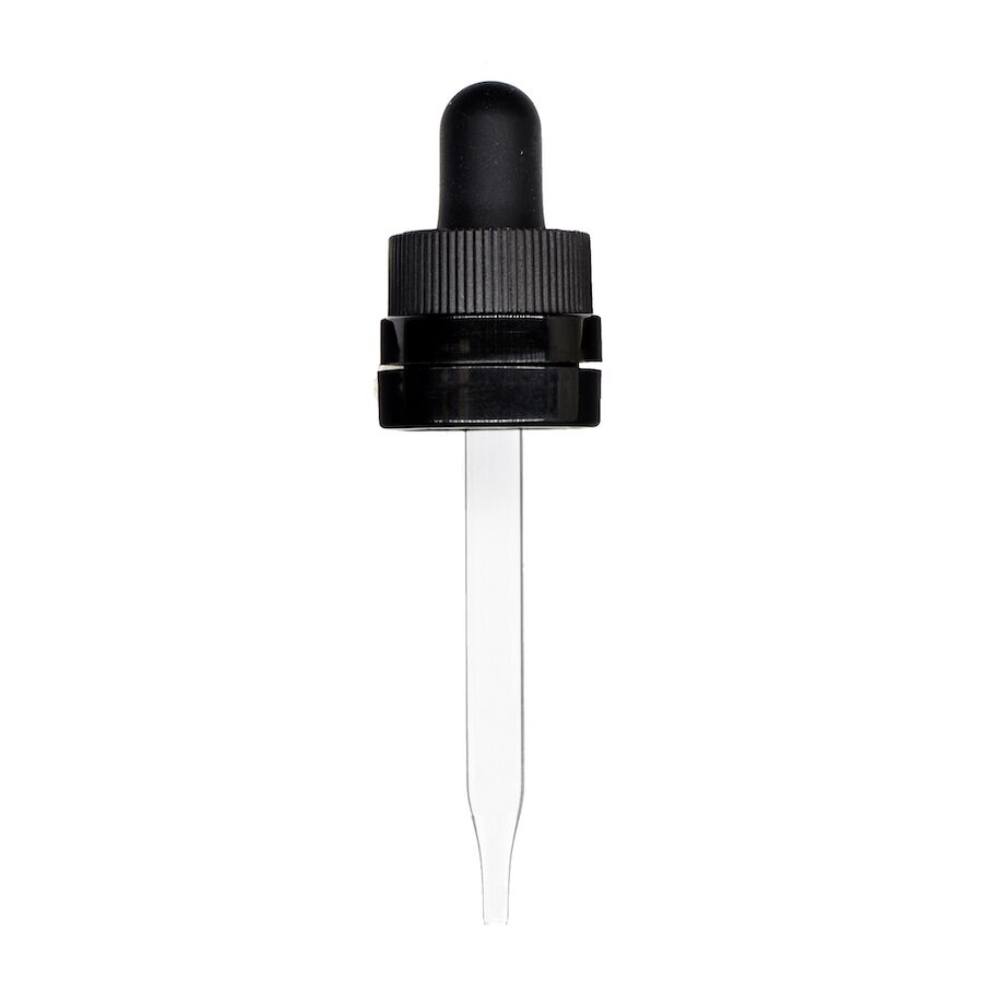 77mm Dropper for 30ml flask (black/black)