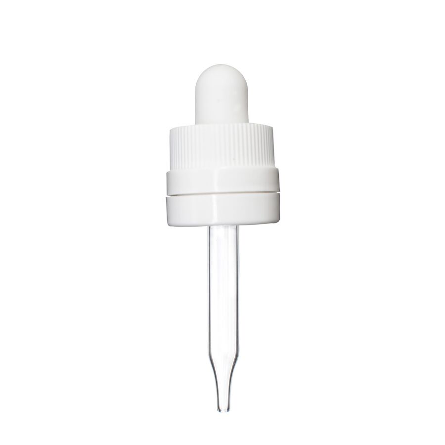 58mm White Tamper Evident / CRC Droppers