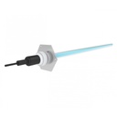 UV-STYLO-X-11 | rod lamp with immersion tube for water tanks or other liquid containers, 11W - length UV light = 196mm - IP40 (QS lamp)