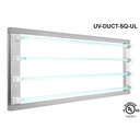 UV-DUCT-SQ4/40H-CS Stainless steel UV-C germicidal module for ducts and air handling units - 73 x 450 x 496mm - 4 x 40W-HO - (IP55)
