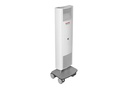 UV-FAN | Professional ventilated UV-C air purifier high performance with TIOX® filter catalyst | 4-wheel stand | 150m³/h - 2 x 95W - 1230 x 320 x 335mm - IP20 + REMOTE CONTROL