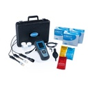 Hach HQ2200 Portable Multimeter with gel pH electrode PHC101 and probe for dissolved oxygen, 1 m cable