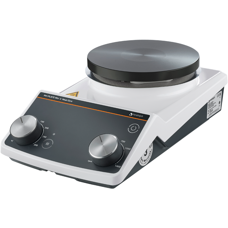 Hei-PLATE Mix 'n' Heat Core Magnetic Stirrer