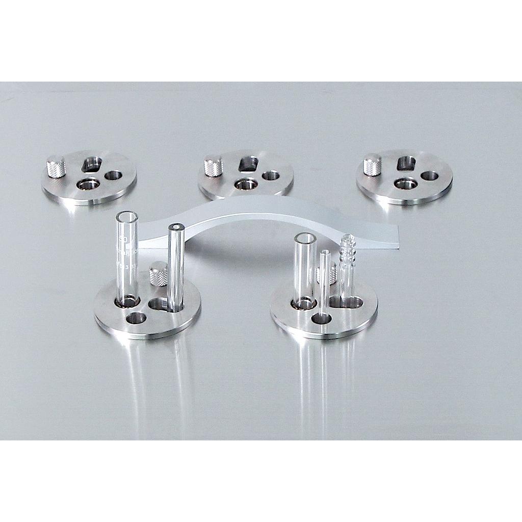Flat lid VBF030 5 holes stainless steel, for viscosity bath WVB-30 (30 L)
